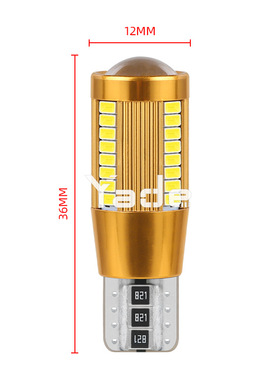 汽车led车灯T10 3014 38SMD示宽灯 阅读灯 牌照灯 W5W小灯泡