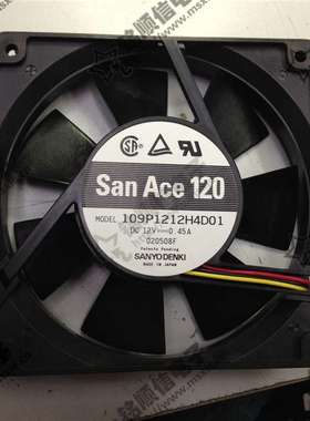 120 109P1212H4D01 12V 0.4滚珠轴承风扇12025风机
