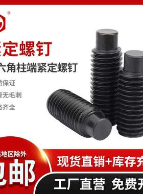 DIN915 M8M10M12 45H级凸端无头螺丝紧定螺钉机米基米止付螺钉