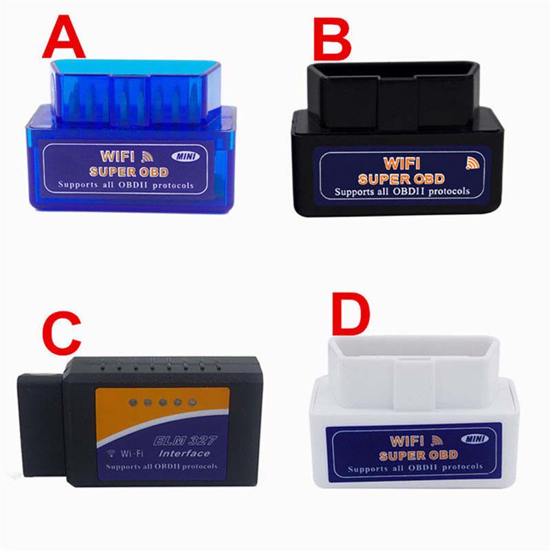 ELM327 WIFI V1.5 OBD2 차량 오류 코드 리더 자동차 엔진 연료 소비 진단 장비