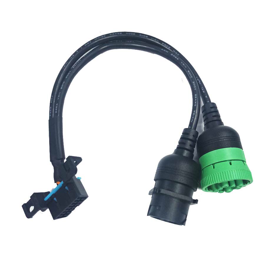 J1939 9PIN-OBD2 16핀 커넥터 Y 라인 CUMMINS 진단 테스터 플러그 9핀에 적합