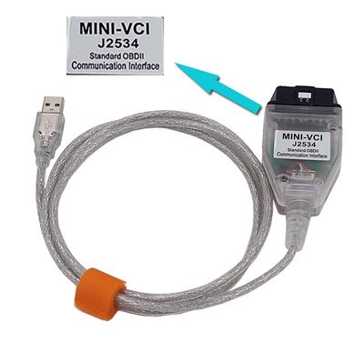 Mini VCI J2534 V17.20.011 TIS适用于丰田汽车故障诊断仪检测线