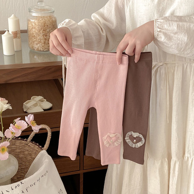 【三折专区】春秋宝宝打底裤女宝宝婴儿百搭裤子女童可爱打底裤