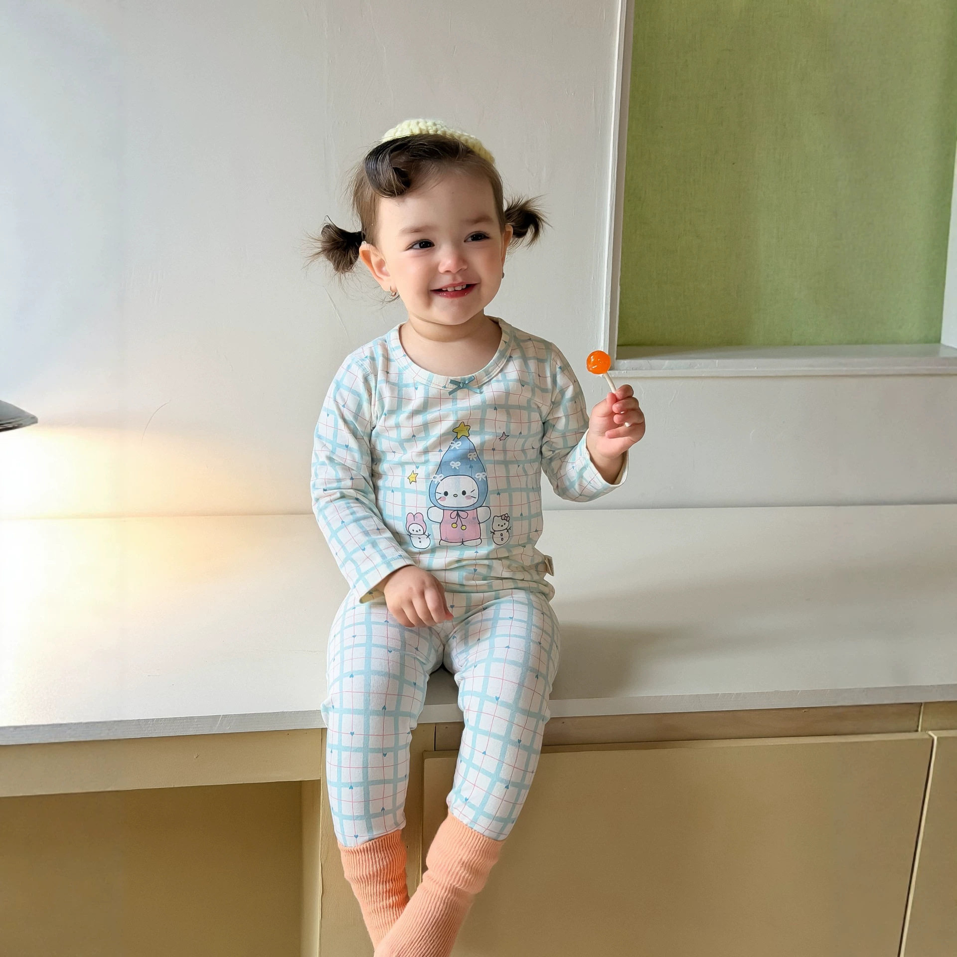 女宝宝秋装衣服儿童服装秋款家居服2026新款韩版童装女童居家套装