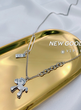 纯银饰品马上小众设计高级感项链