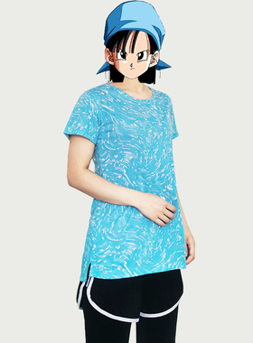 奥地利女士春夏清爽圆领速干T恤运动排汗冰丝凉感短袖高弹透气