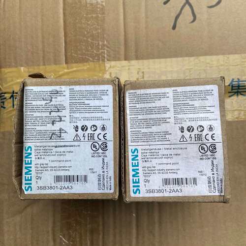 {议价}金属外壳3SB3801-2AA3、合金外壳，全新未使用
