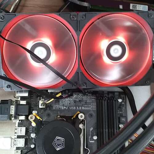{议价}ID-COOLING冰冻三尺 240水冷散热，支持115x