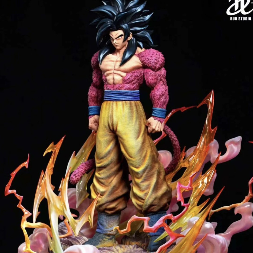 49模型 树脂翻模buu超四双头雕 双版本1/6 龙珠树脂翻模