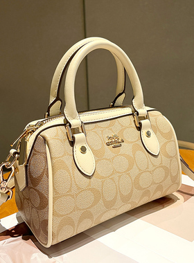 品牌真皮包包时尚波士顿枕头包女2026新款高级感大容量手提斜挎包