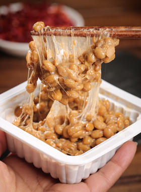 日本原装进口滨莉纳豆 拉丝纳豆178.8g/组 开盒即食纳豆激酶