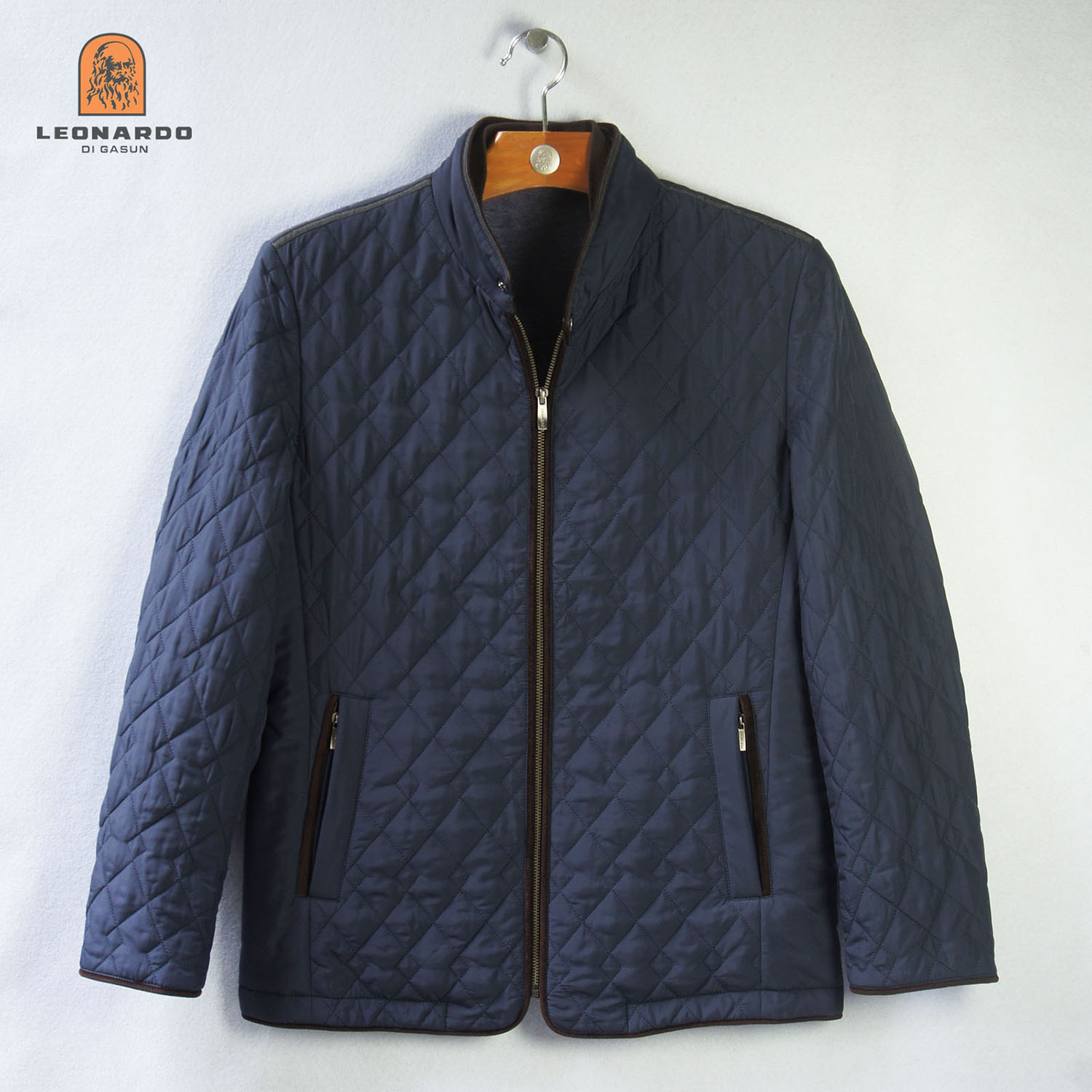 双层领厚棉服棉服利奥纳多冬季