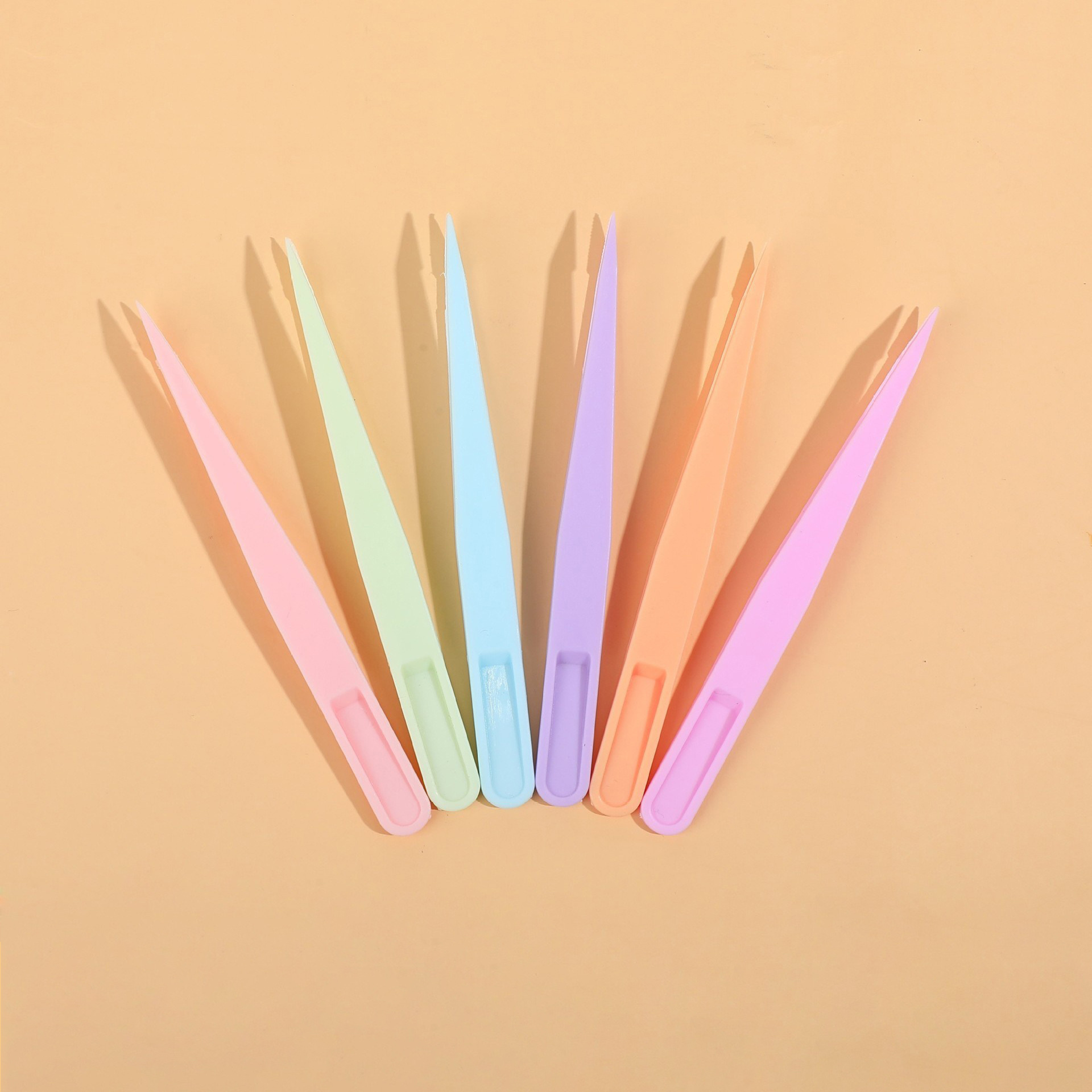 彩色塑料尖头镊子手帐学生手帐