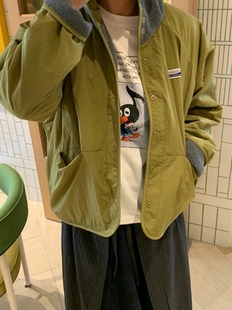 百搭宽松显瘦外套双面 时尚 form韩国2025冬季 4pi新款