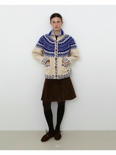 时尚 plan新款 百搭宽松显瘦外套毛衣 The form韩国2025秋季