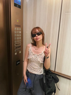 Form韩国2026春季新款东大门韩系百搭碎花吊带背心女