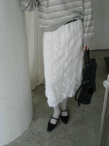 Form26新春riveroom韩国东大门lvc褶皱半身裙女