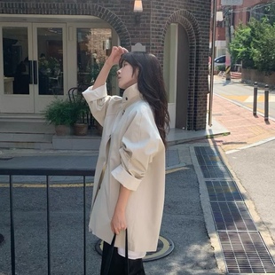 百搭宽松显瘦外套 时尚 韩国vergamot베르가못秋季 新款
