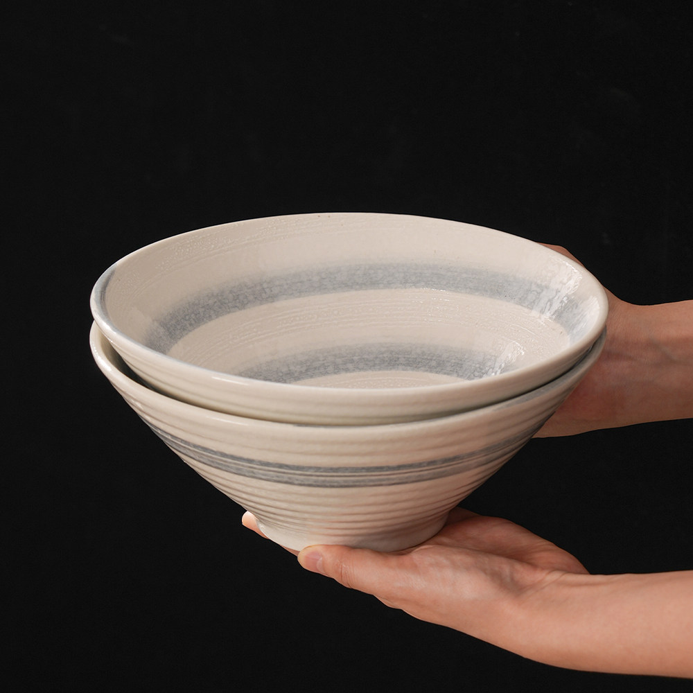 创意日式大号拉面碗家用陶瓷碗餐具套装餐厅泡面碗商用斗笠碗餐具,餐饮具,碗,淘宝优惠券,粉丝福利购,淘宝优惠卷