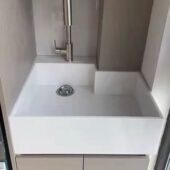 大池子 定制阳台洗衣盆 大空间 洗衣机烘干一体