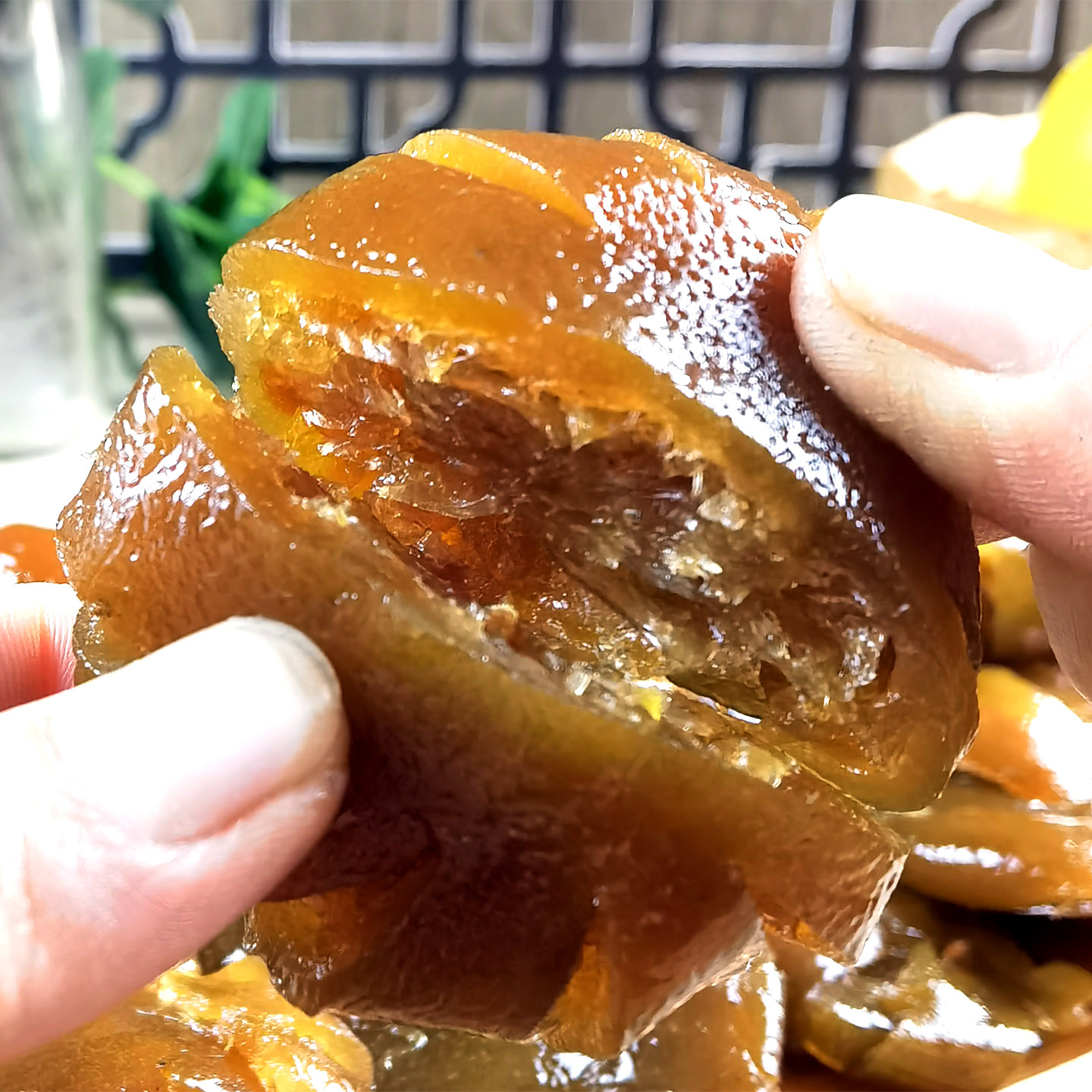 新会特产香妃柠檬干蜜饯即食泡水原只甘草香水柠檬饼侨乡果脯零食