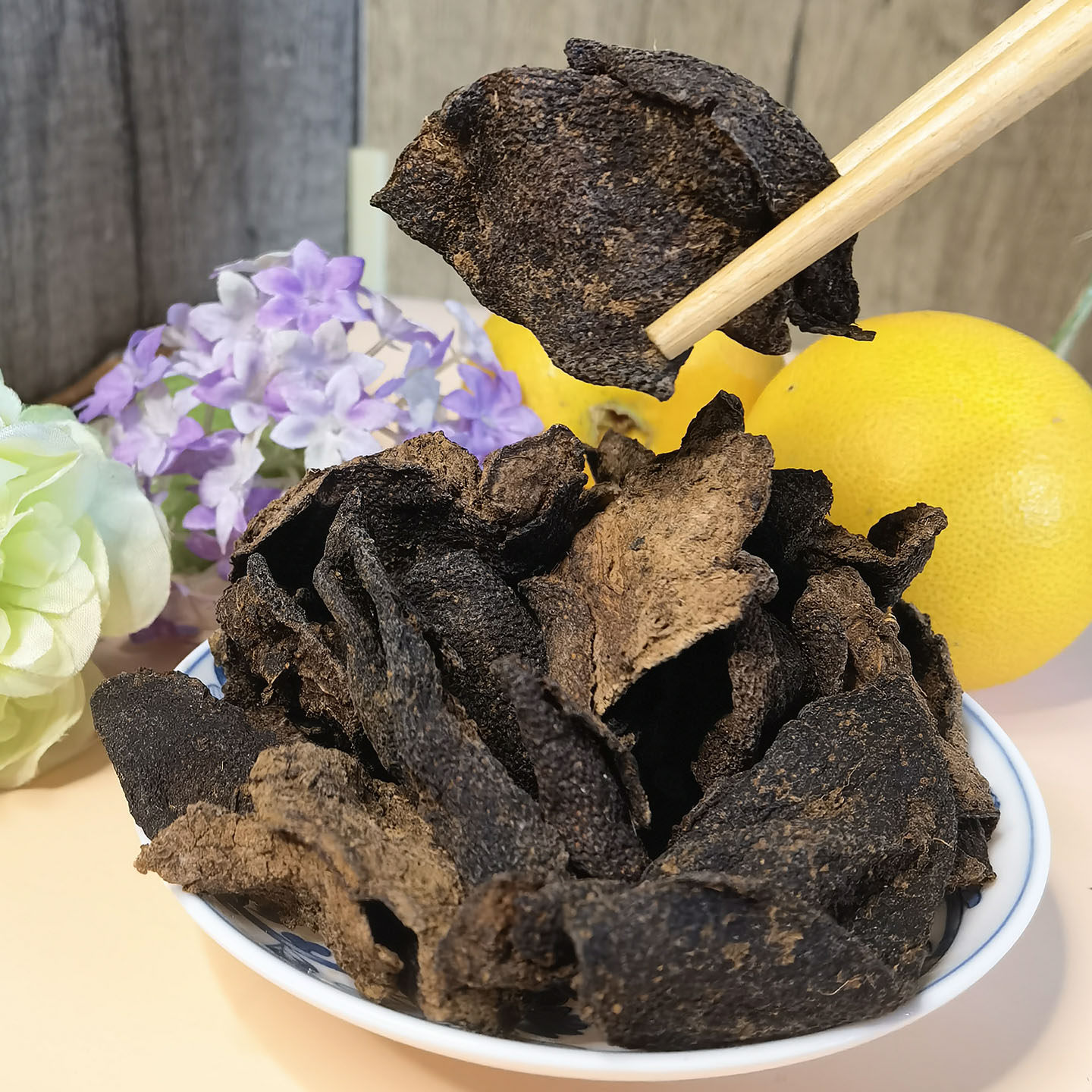 蛇胆陈皮干200g老陈皮含片即食泡茶特产零食热销广东新会澳门香港