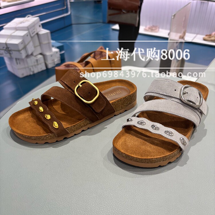 真美诗2025夏季女鞋凉拖鞋女拖鞋图片