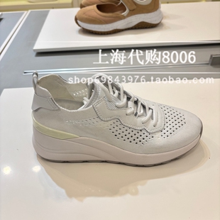 GEOX/杰欧适2026春夏款女鞋运动低帮舒适厚底女休闲鞋GQ140F31088