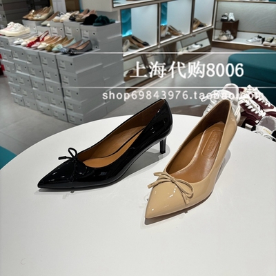 莱尔斯丹2025春季女鞋高跟鞋单鞋