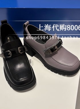 Dissona/迪桑娜~2025秋季女鞋英伦高跟乐福鞋女单鞋665860 665869