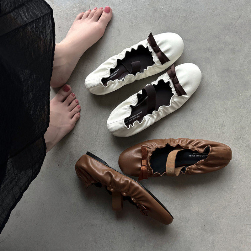 SIX MADDEN2026春款女鞋蝴蝶结平底芭蕾玛丽珍鞋浅口单鞋女SMD369,女鞋,时尚芭蕾鞋,淘宝优惠券,粉丝福利购,淘宝优惠卷