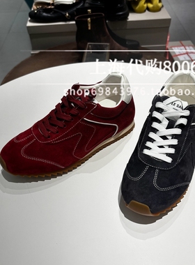 le saunda莱尔斯丹2025秋季女鞋平底德训鞋休闲运动鞋单鞋6T19102