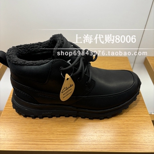 clarks其乐2024冬季男鞋户外防泼水徒步运动高帮鞋短靴 26179746