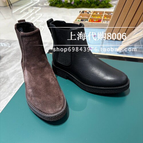 Clarks其乐2025冬季女靴烟筒靴切尔西靴女短靴 26182893 26182892