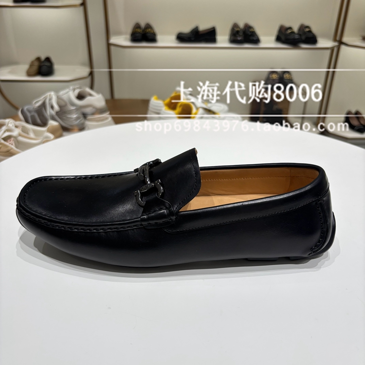 莱尔斯丹2025春季男鞋休闲豆豆鞋