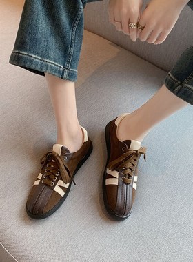 SIX MADDEN2024春季女鞋通勤平底运动休闲鞋单鞋德训鞋板鞋SMC166