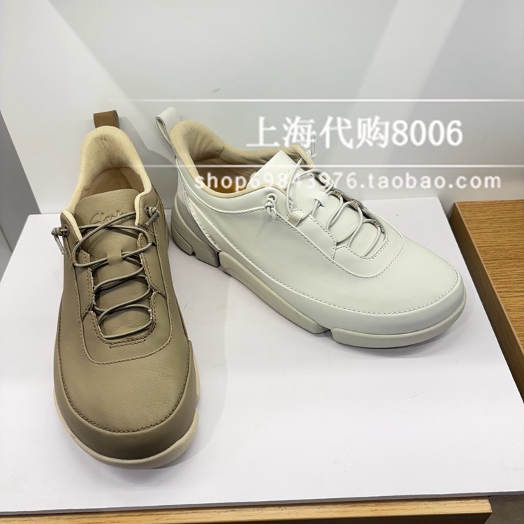 Clarks其乐2026春季男鞋三瓣鞋舒适运动休闲鞋 26187354 26187355图片