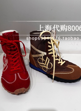 Joy&Peace真美诗2025冬季女靴彩蛋赛车手马丁靴拳击靴女短靴15283