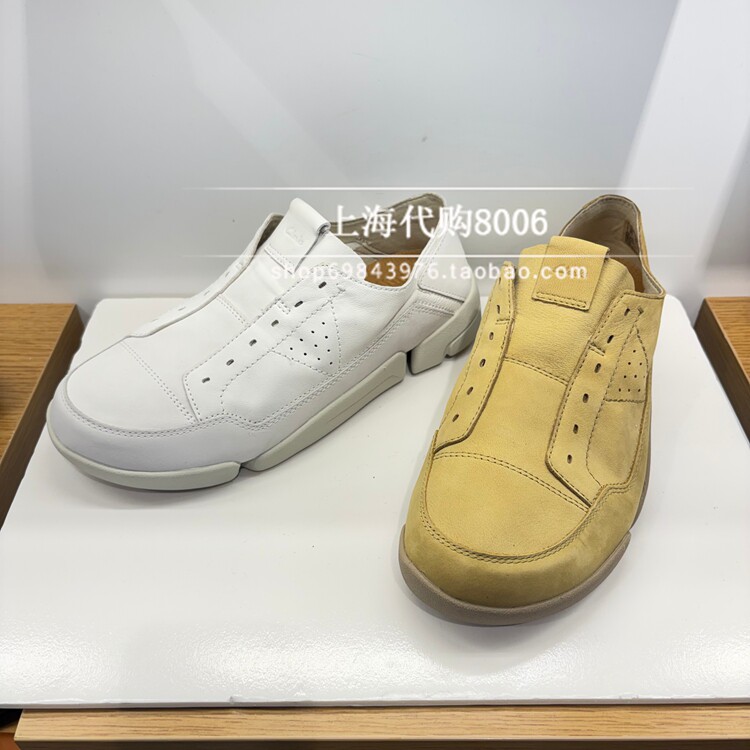 Clarks其乐2026春季男鞋三瓣鞋轻盈运动休闲鞋26187350 26187351图片