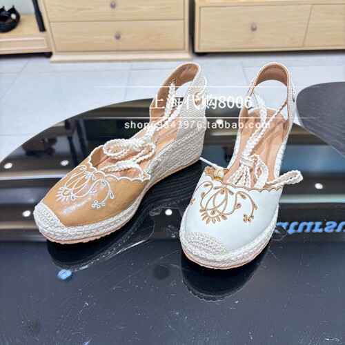 natursun娜冉2026夏季女鞋专柜正品坡跟休闲渔夫鞋单鞋 N26226882