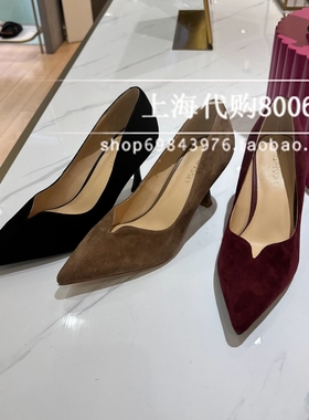 tigrisso蹀愫2025秋季女鞋英伦尖头细跟高跟浅口女单鞋TA65565-50