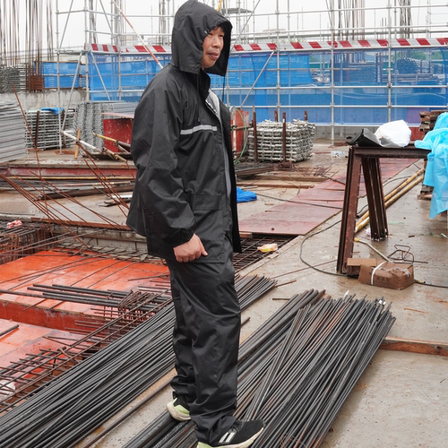 工程分体套装轻便时尚雨衣雨裤