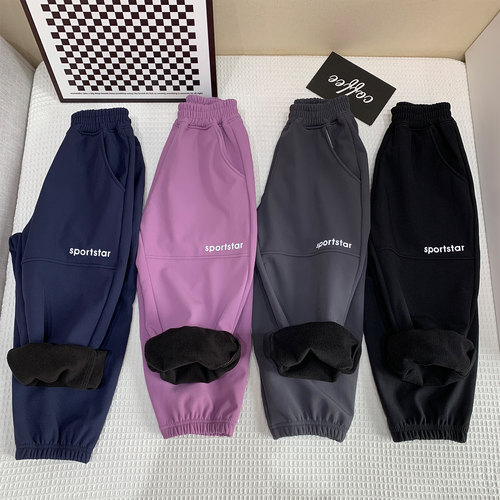 2024新款长裤防水儿童裤子滑雪裤