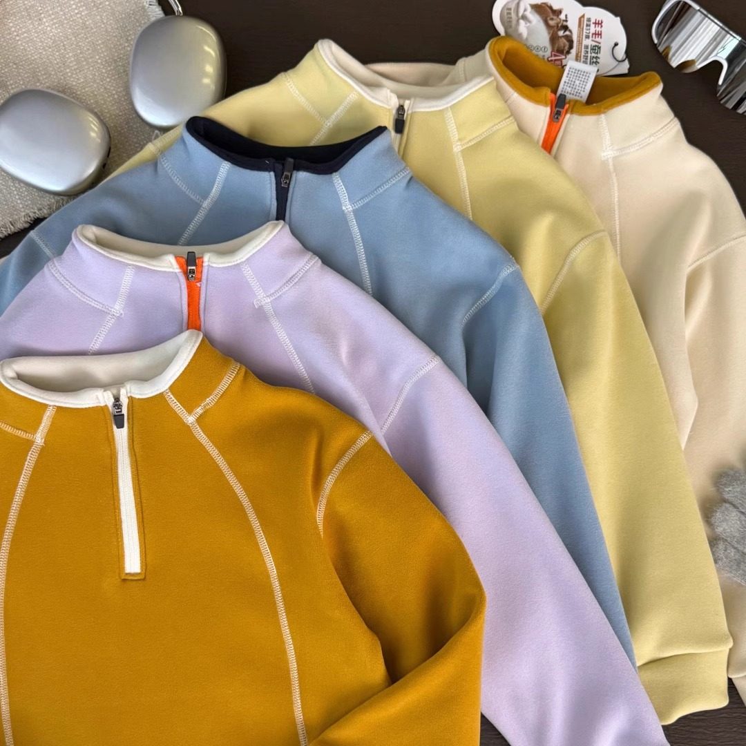 儿童糯糯衣加绒打底衫