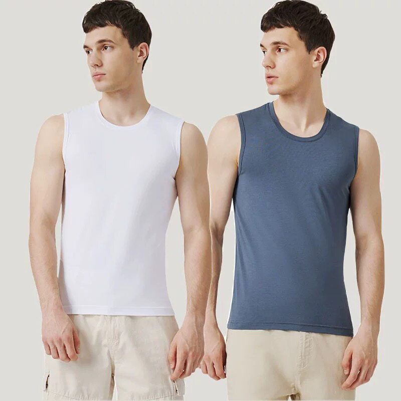 清仓 三枪男士背心夏季薄款透气运动健身跑步训练服宽肩运动背心