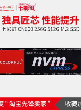 Colorful/七彩虹 CN600 256G M.2 NVME高速固态512G/1TB 战戟/PRO