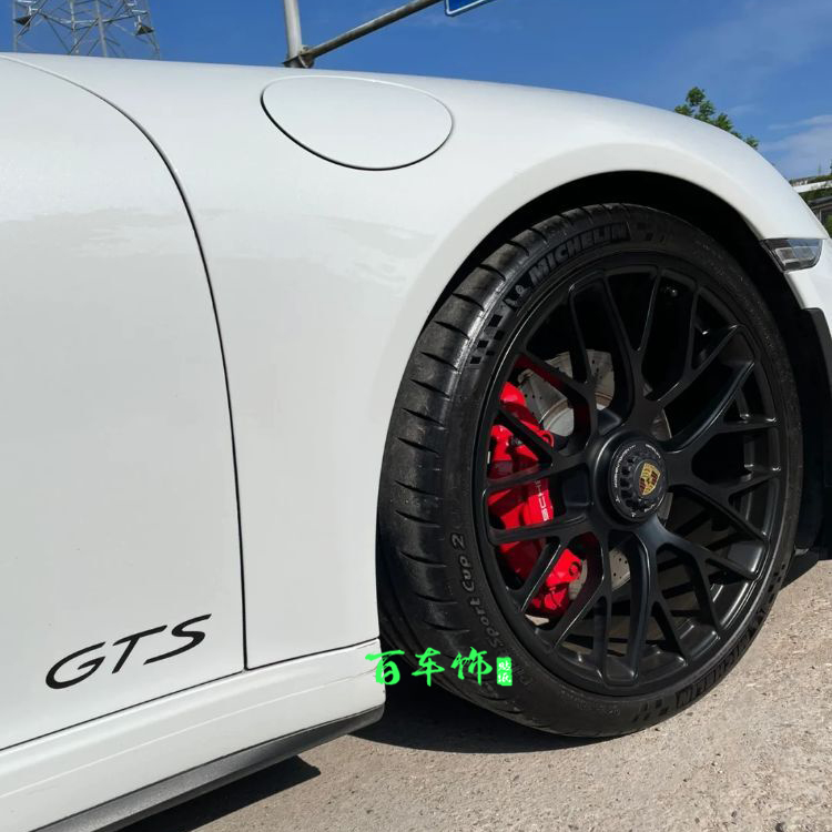 保时捷GT4RS车门个性小贴GTS gt4 GT3RS 911 718车门改装拉花贴纸