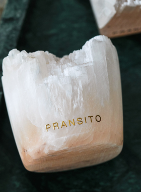 元渡小北极矿石香薰精油扩香石无火香氛晶石摆件持久家用室内卧室