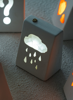 【好物体验专享】元渡石之历矿石小夜灯床头氛围灯男女生礼物小众