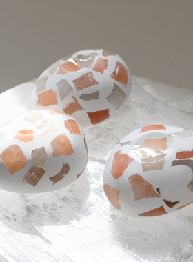 元渡矿石花岩扩香石手工摆件香薰精油床头无火香氛家用室内持久